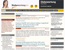 Tablet Screenshot of diebewertung.org